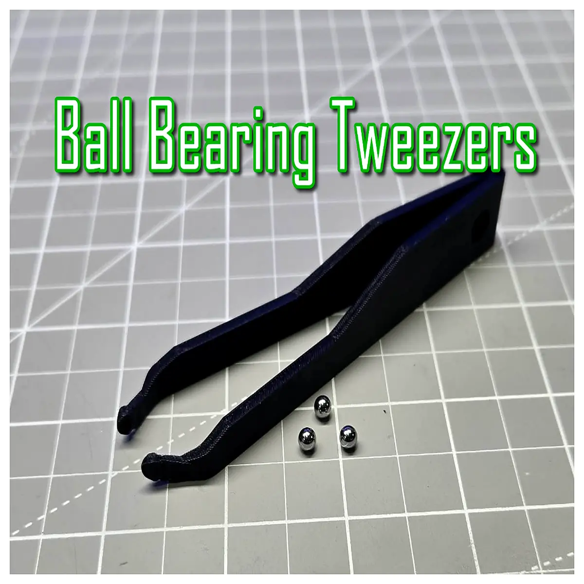 precision ball bearing tweezers for electronics repair and watchmaking