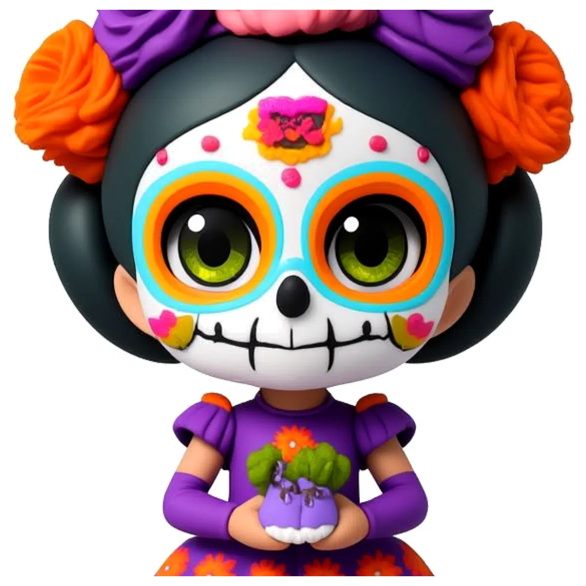 day of the dead sugar skull makeup calavera face paint halloween costume accessories spooky festive beauty tools