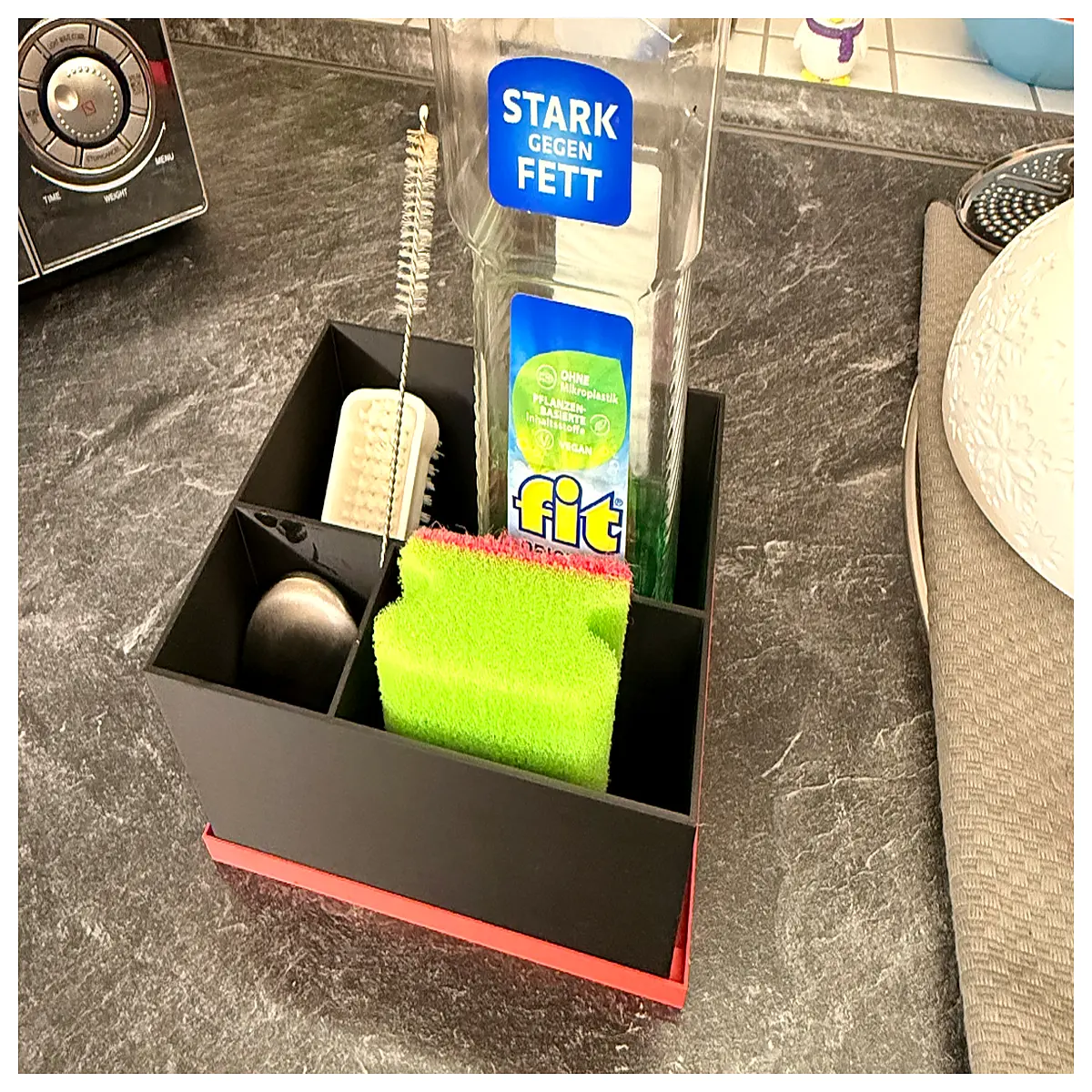 SinkMate Aquarium Organizer Fish Tank Cleaning Tool Aquarium Detritus Storage Fish Tank Accessories Substrate Cleaner