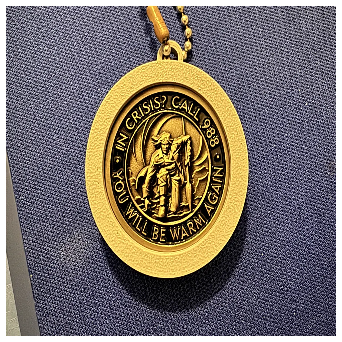 Next Step Coin Necklace Investment Symbol Trend Jewelry Blockchain Gift Chain Necklace Investment Accessory