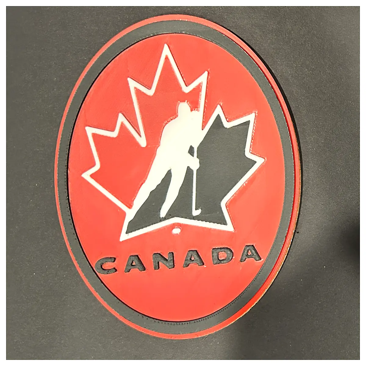 Canada Hockey Cup Mat Hockey Game Mat Ice Hockey Field Protection Pad Ice Sports Accessory Hockey Training Equipment
