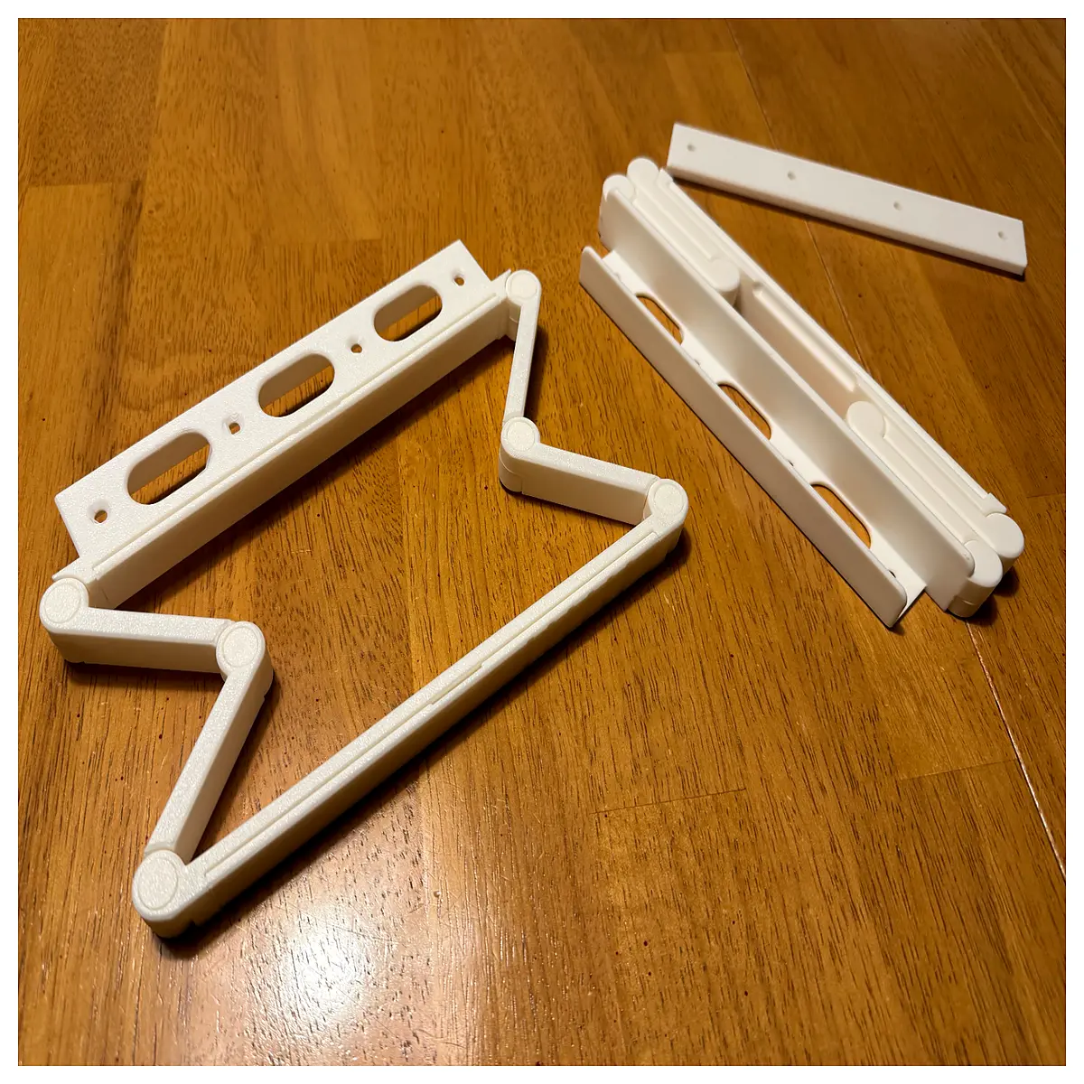 under desk trash can holder clip mount for kitchen counter cabinet door hanging waste bin organizer