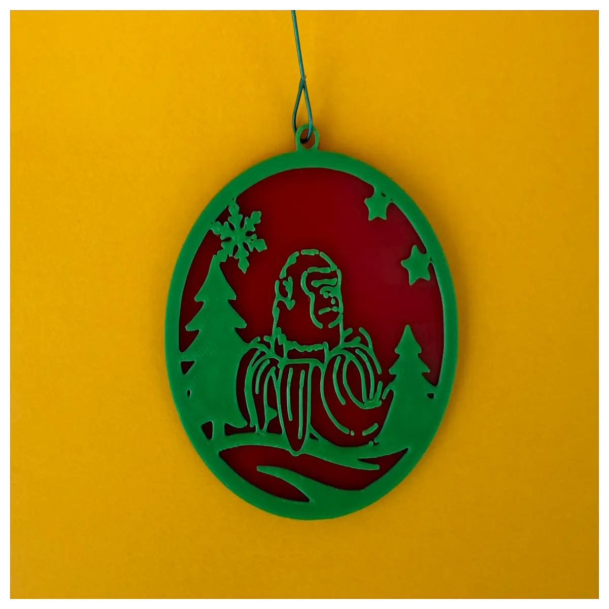Brain Rot Chimpanini Bananini Christmas Ornaments Festive Decor Creative Gift Christmas Present Display Piece