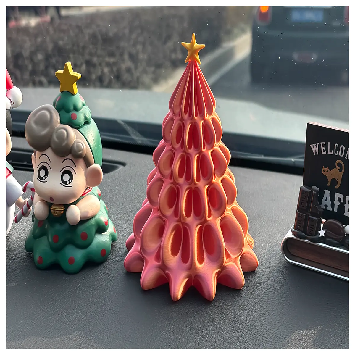Shiny Christmas Tree Decoration Thick 5 Layer Wall with 15 Layer Base Festive Decor Christmas Gift Tree Accessories