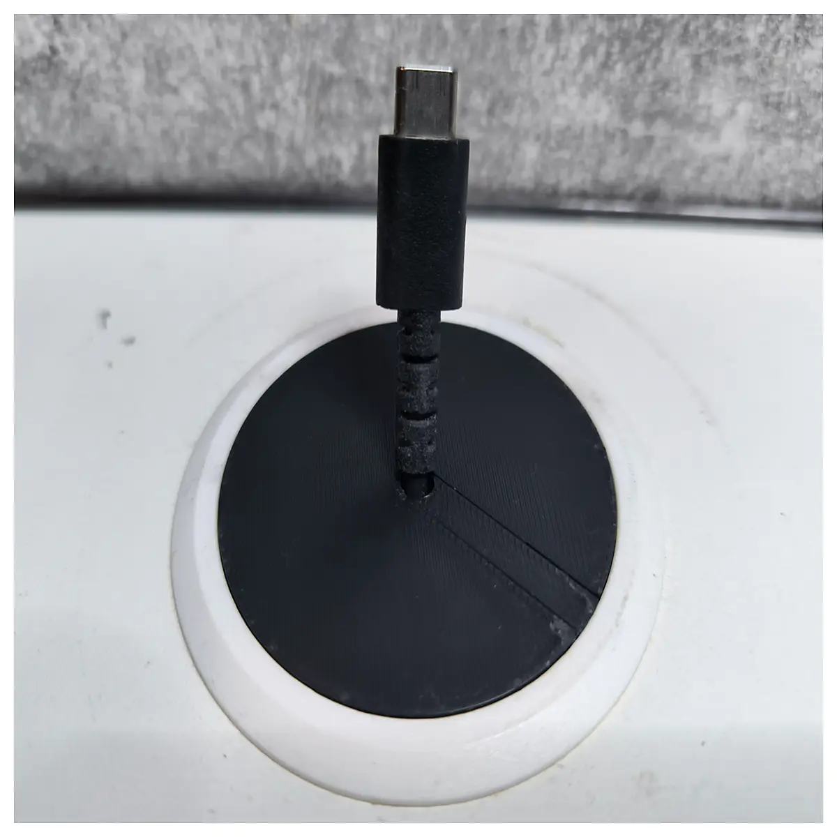 Cable Hole Cover Protector Sleeve Waterproof Wall Mounted Underground Staircase Accessorize Terminal Cover Cable Guard Wire Protection Cable Housing C