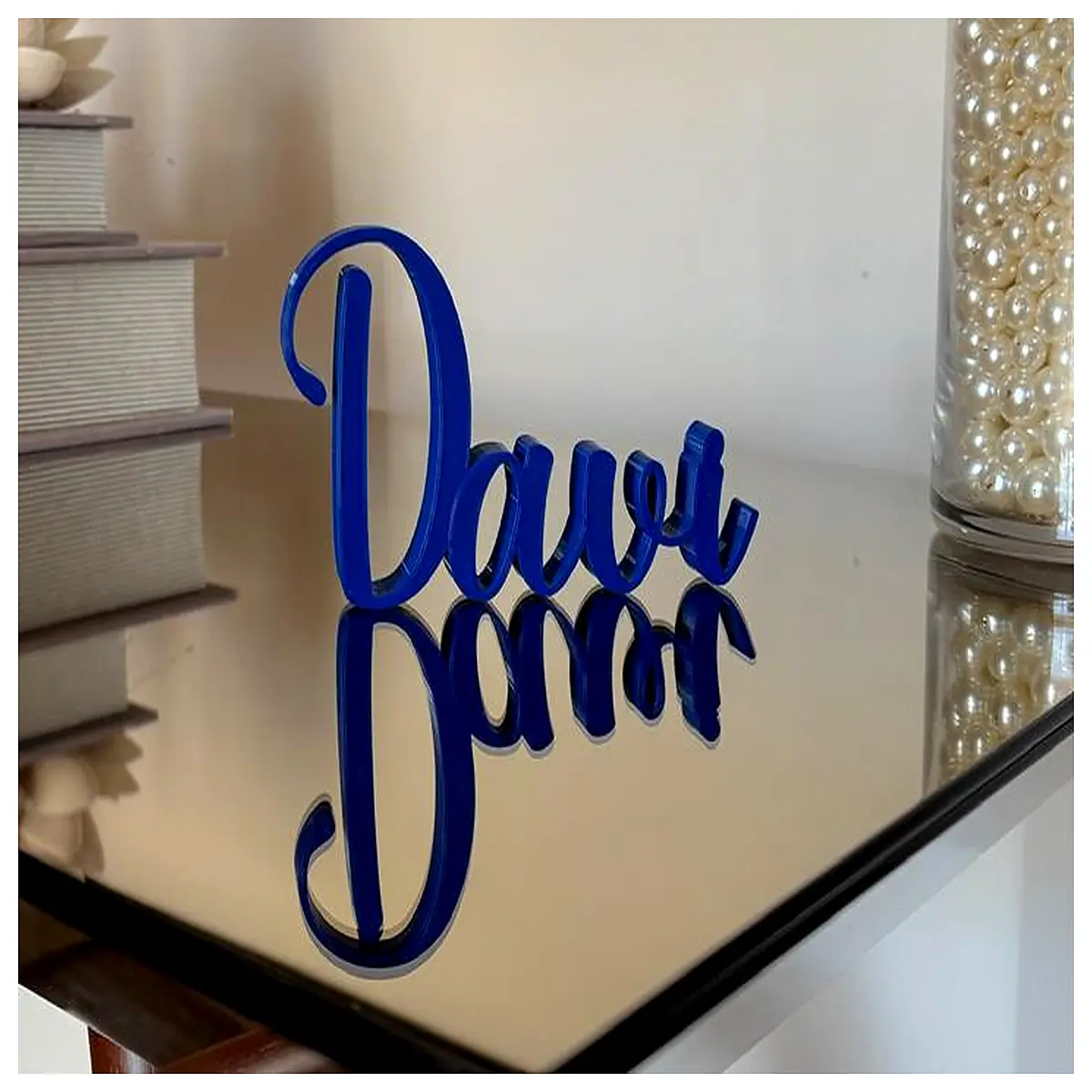 David Sign Wall Decor Interior Wall Art Hanging Decorations Wall Plaques Art Collection Home Decor Wall Accessories