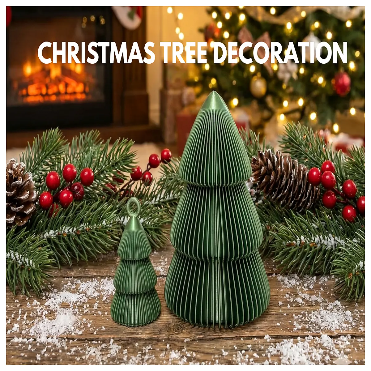 Elegant Christmas Tree Decorations Desktop Ornament Festive Decor Christmas Gift Christmas Ornament Christmas Setting