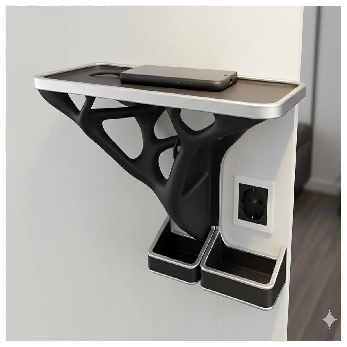 elegant smartphone holder for desk stylish phone dock organizer for nightstand mobile phone cradle accessory