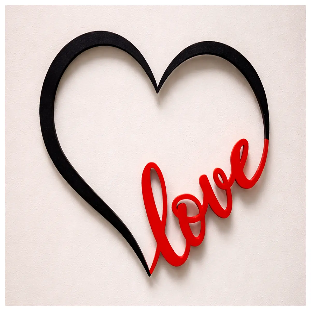 Minimalist Wall Decor Valentine s Gift Romantic Decoration Wall Hanging Love Display Ornament