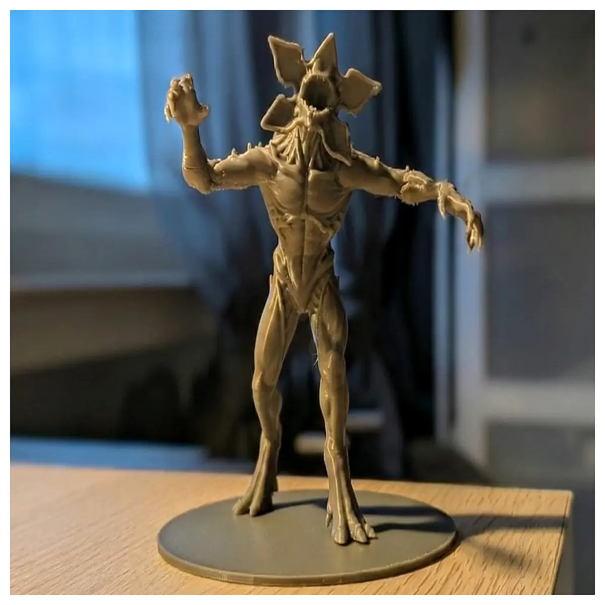 demogorgon statue collectible figure detailed resin horror movie prop for shelf
