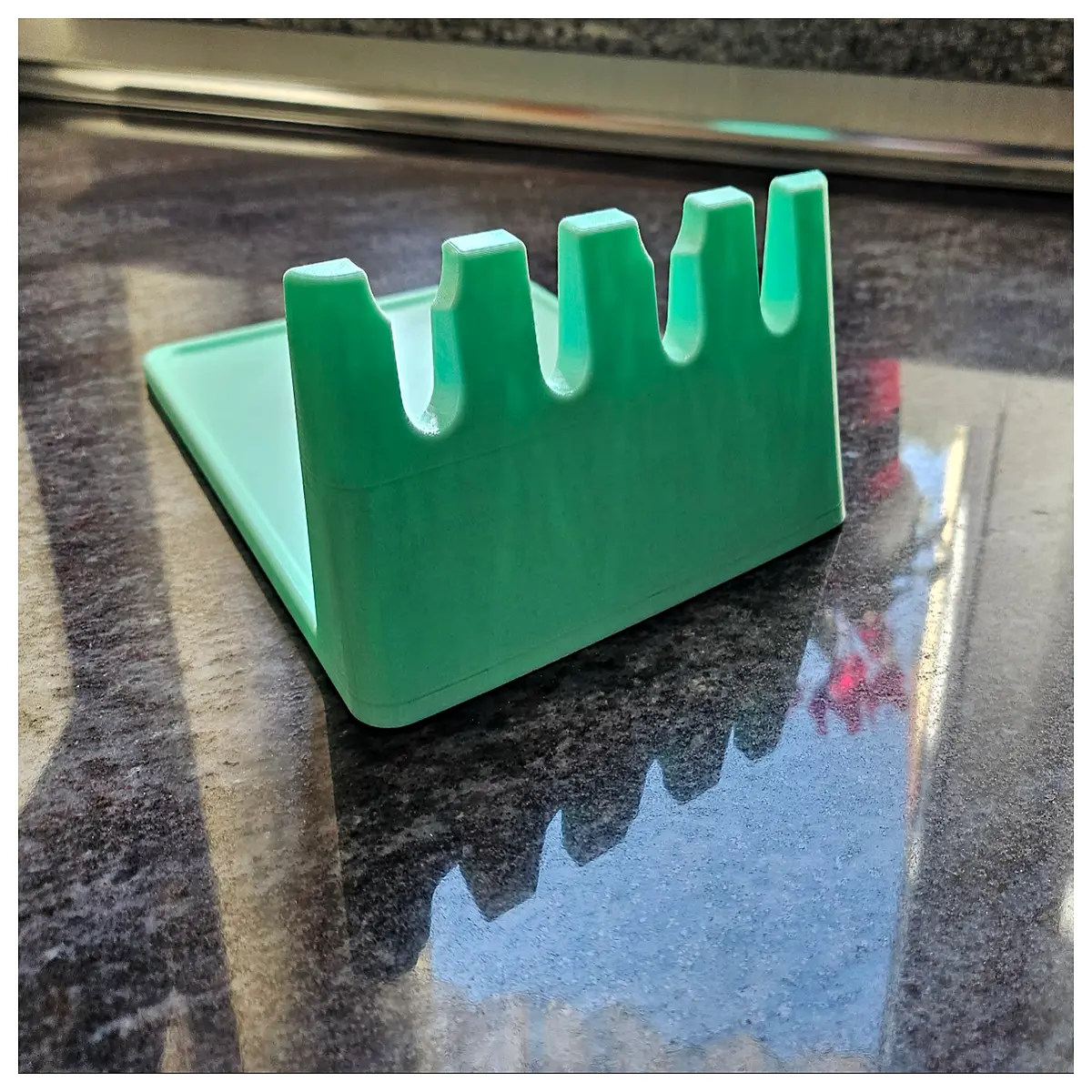 kitchen utensil holder organizer stainless steel spoon rest counter rack for spatula ladle