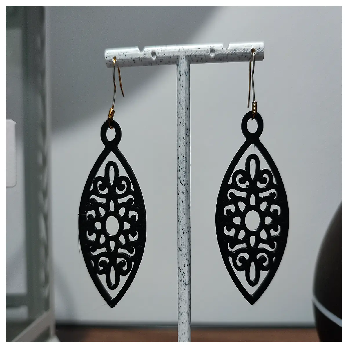 Al Andalus Mosaic Earring Women s Style Ceramic Stud Earrings Elegant Fashion Personality Accessories Vintage Ear Drops Jewelry