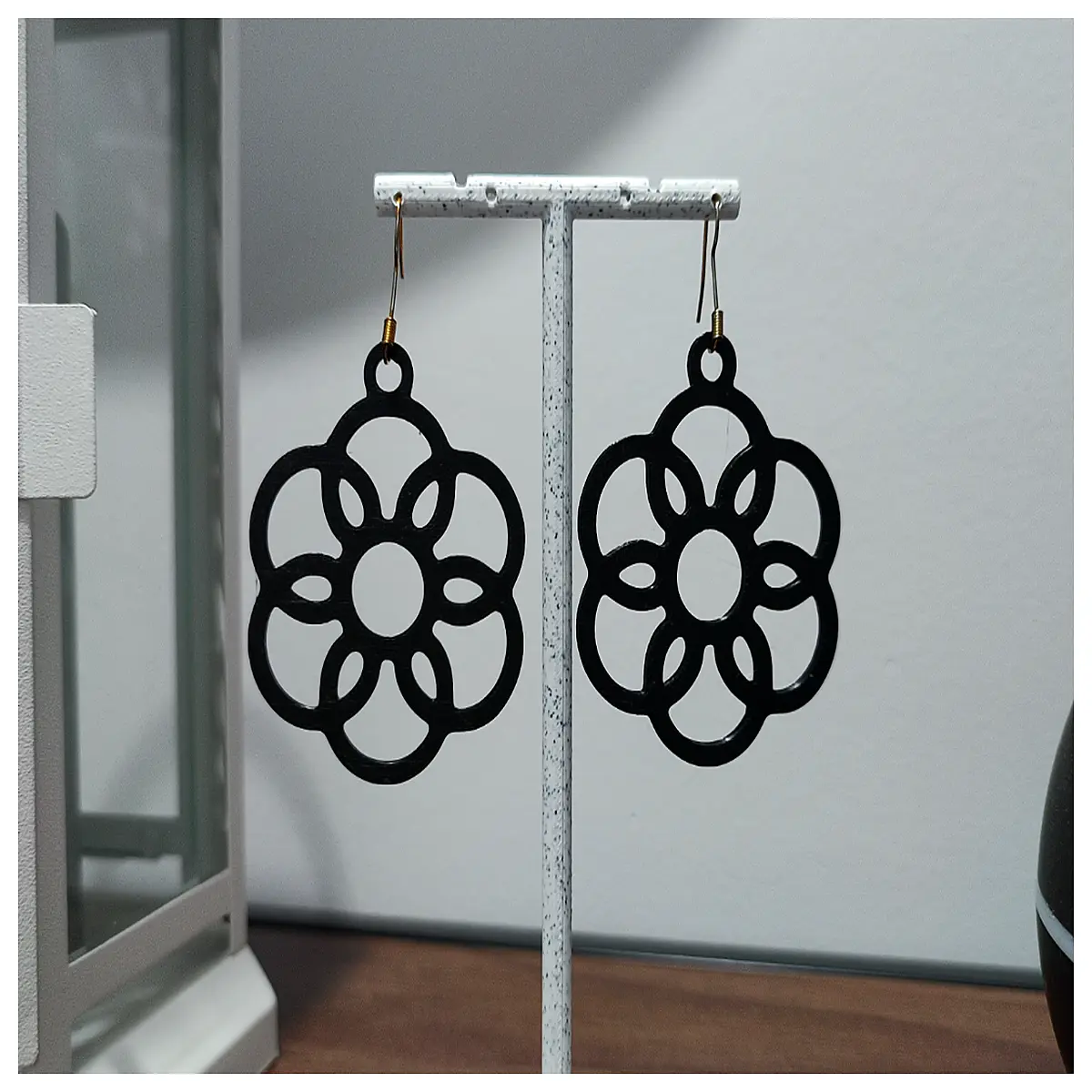 symbiotic earrings mutualism jewelry nature inspired ear cuffs eco friendly studs organic shape drop earrings for women