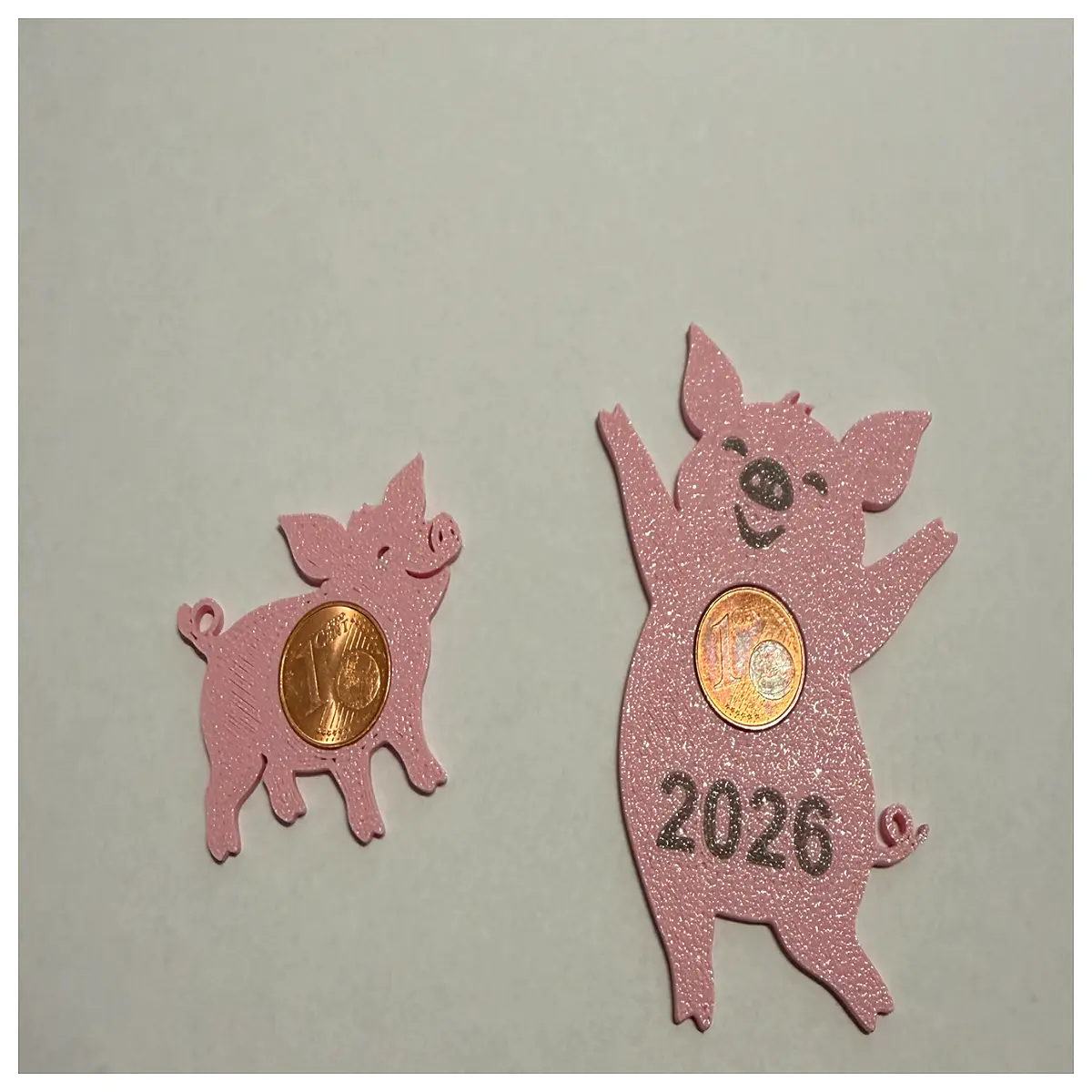 Lucky Pig 2026 Pig Model Toy Desk Decoration Collection Puzzle Game Gift Lucky Pig