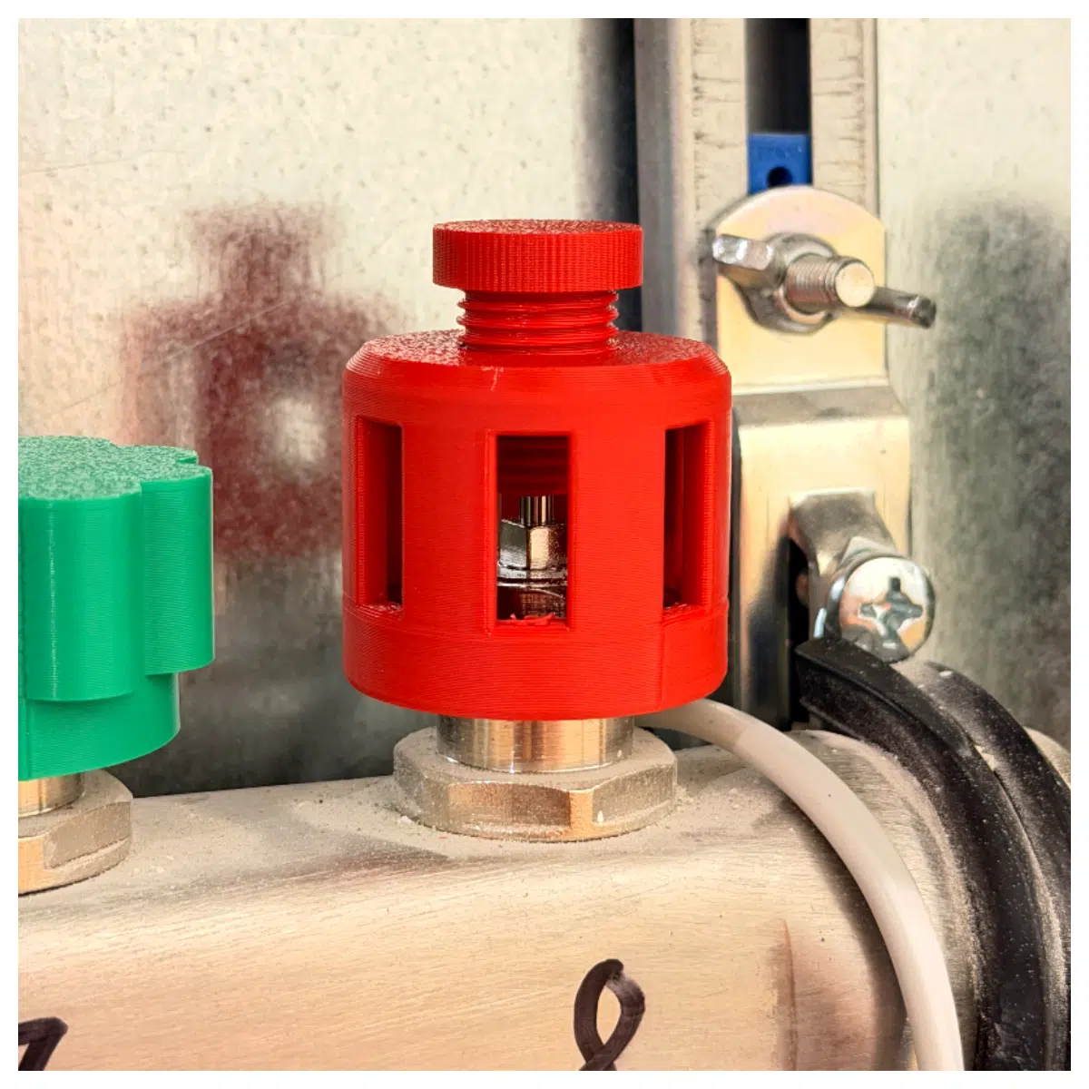 Heating Valve Rapid Heating Device HVAC Parts Thermostat Valve Warm Air Valve Accessories Smart Valve