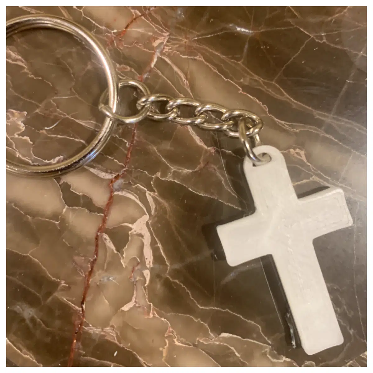 Cross Pendants Keychain Religious Symbol Christian Bible Charm Faith Jewelry Jesus Cross Gift Present