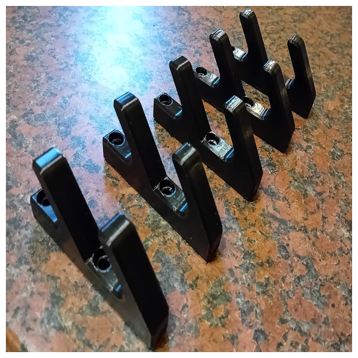 Double Layer Coat Hooks Alegro Wall Mounted Hanger Storage Organizer for Coat Rack Wall Hooks