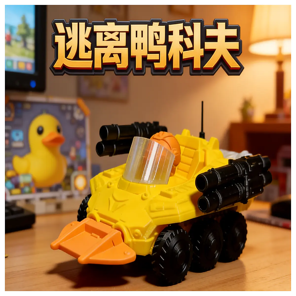 Escape from Dastardly s Duckmobile Parts Duck Toy Accessories Replacement Parts Duck Vehicle Components