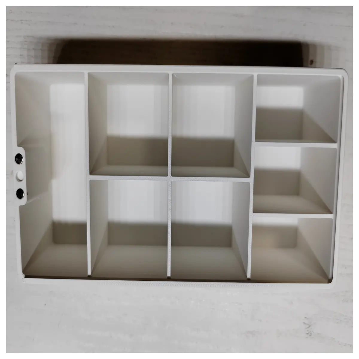 Magnetic Parts Organizer Box Magnetic Storage Box Component Storage DIY Electronics Accessories Holder