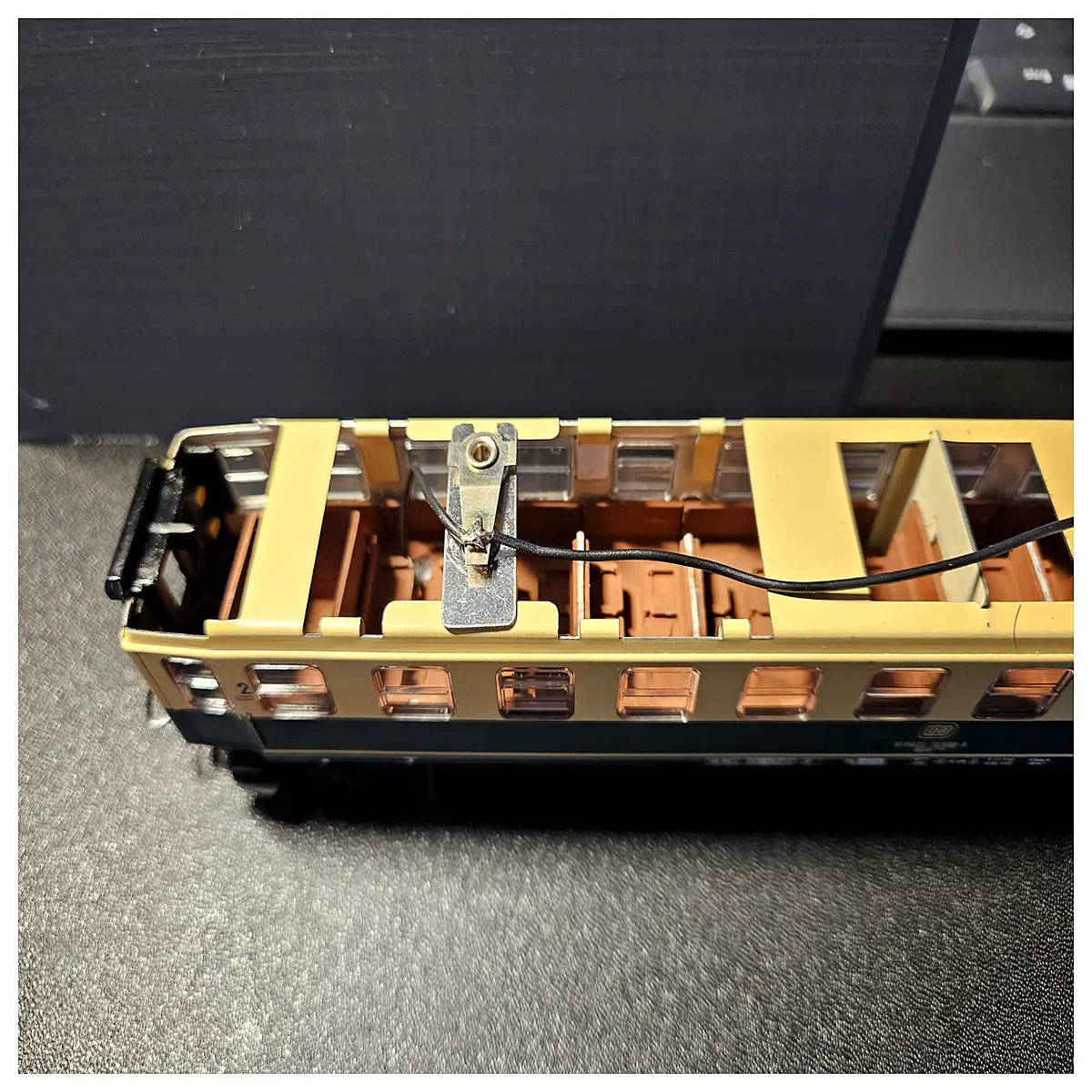 M rklin 40224198 2nd Class Car Interior Model Train Accessory Simulation Car Decoration Railway Parts