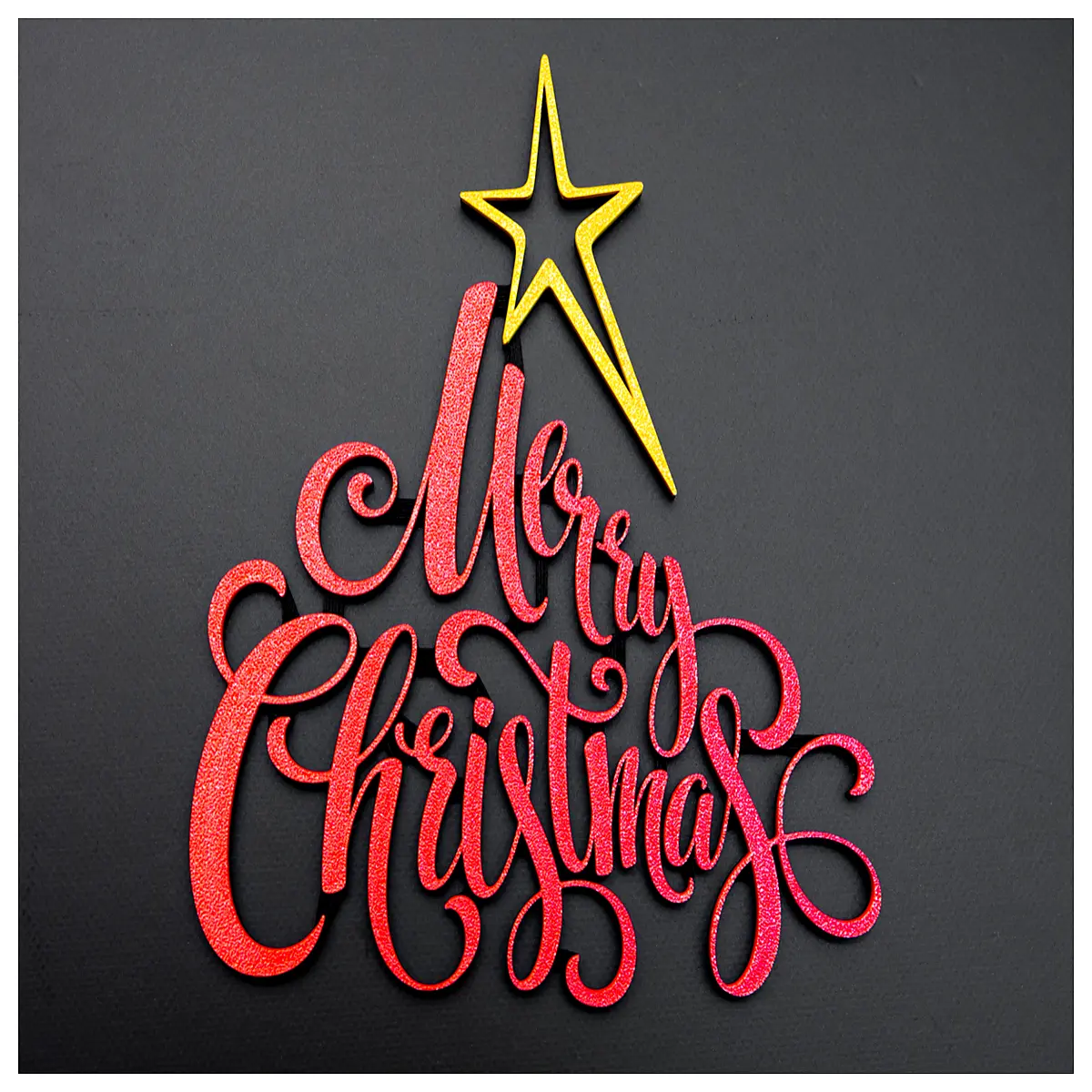 Christmas Decoration Cards Merry Christmas Sign Holiday Decor Christmas Poster Party Decoration Christmas Gift Decoration