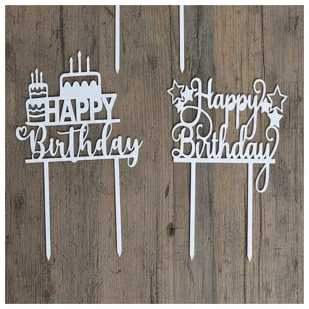 Elegant Birthday Cake Topper Beautiful Sweet Decoration Cake Birthday Party Decor Cake Birthday Gift Cake Party Accessories