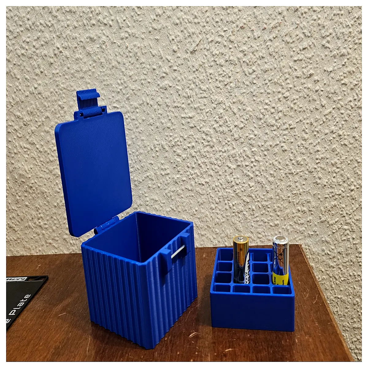 AA Battery Case Storage Box Battery Organizer Protective Case Mobile Phone Battery Holder Suitable for Phones Electronic Device Storage