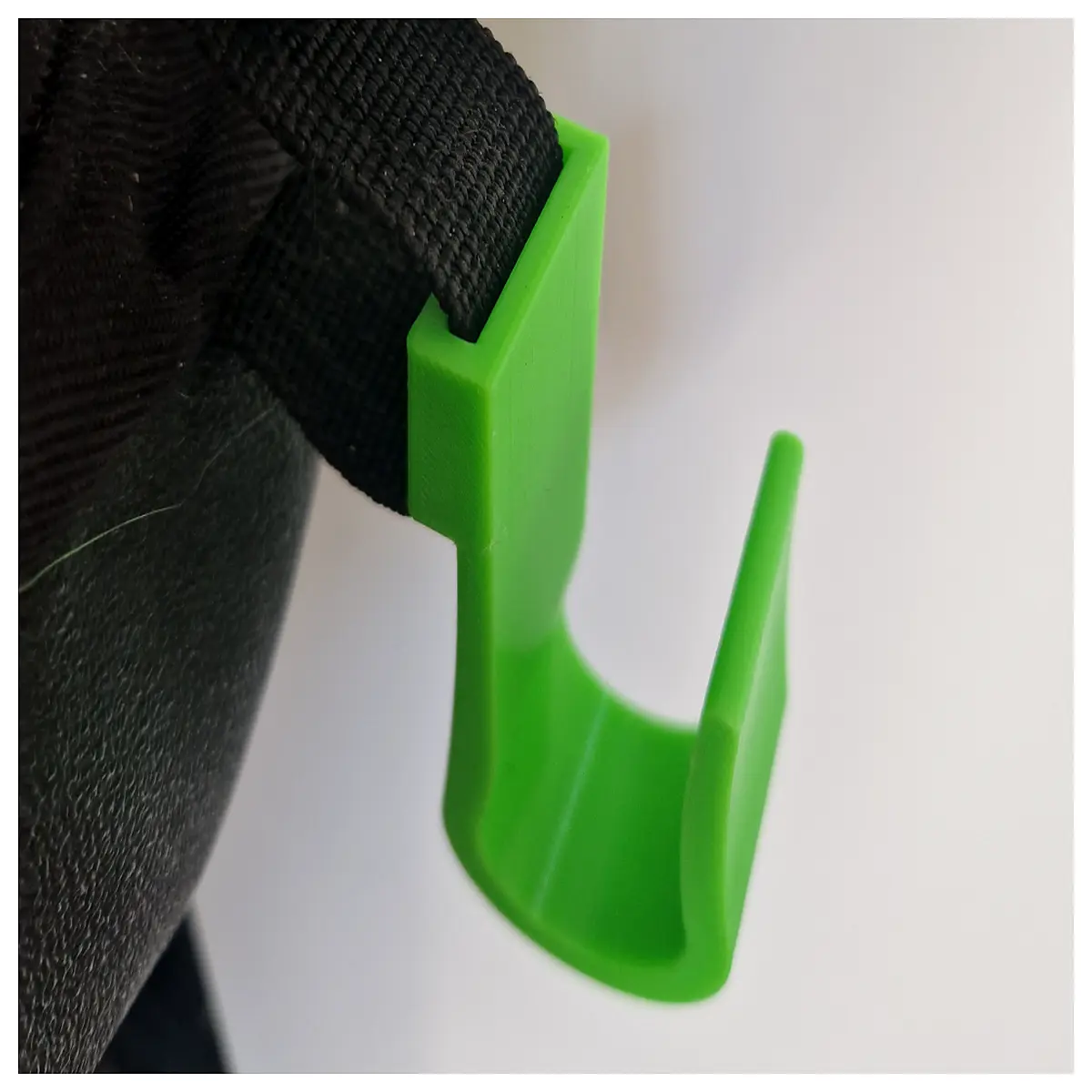 25mm backpack shoulder strap shovel bracket mount adapter for hiking camping gear