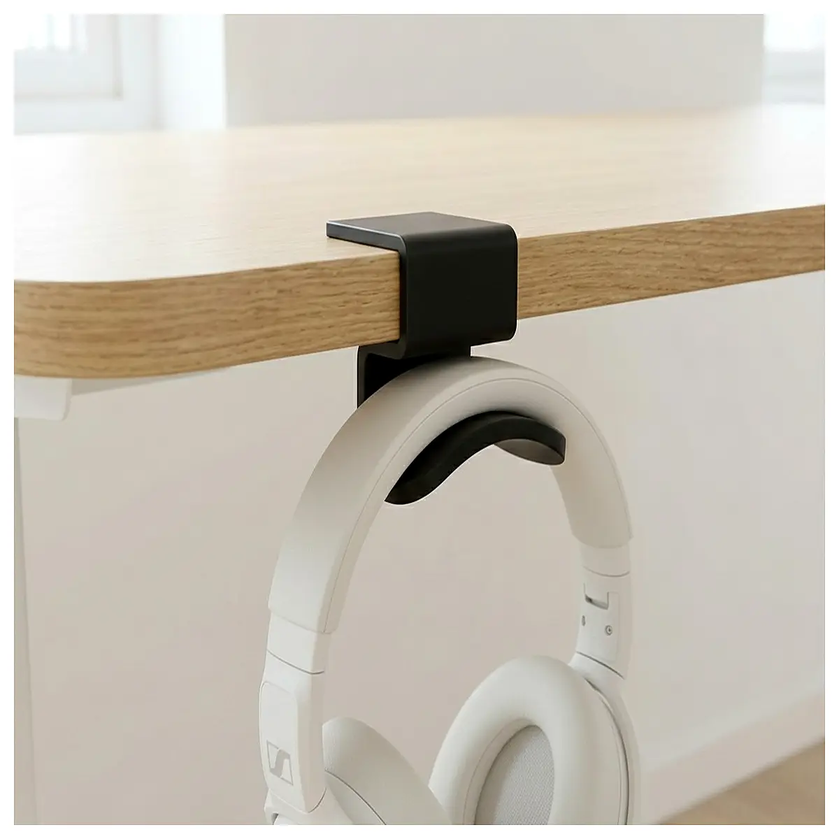 adjustable headphone organizer desk mount for gaming headset with usb hub
