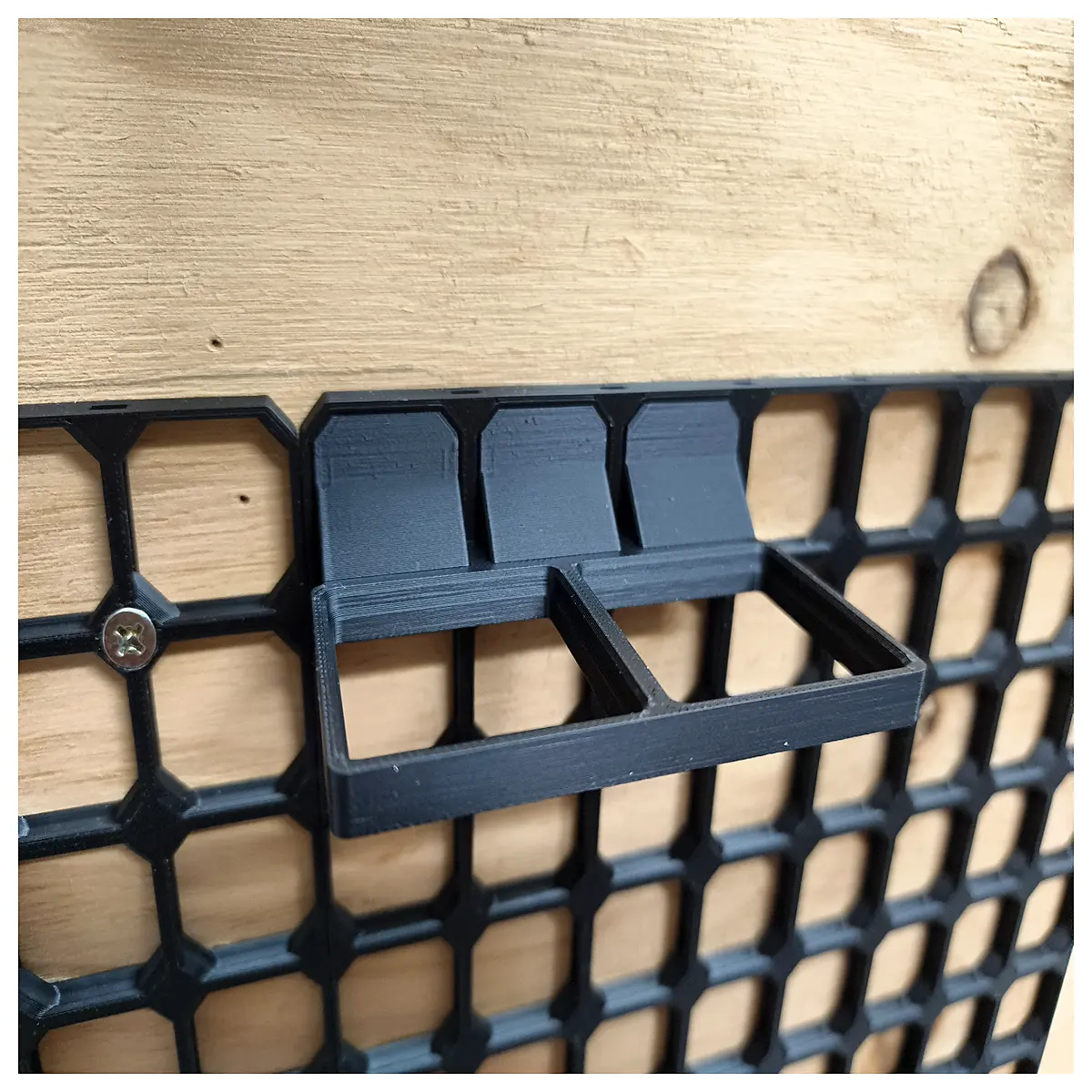 OpenGrid Wall Mounted Gridfinity Storage System Space Optimization Organization Flexible Layout Grid Storage
