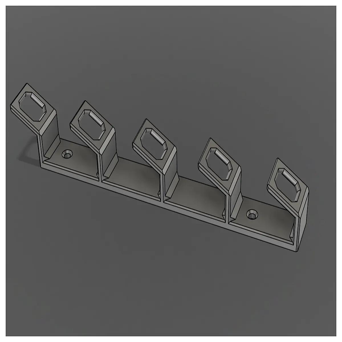 Hat Hooks with Screw Holes Hook Hanger Wall Decor Hanging Accessory Easy Installation Home Kitchen Bathroom Hardware