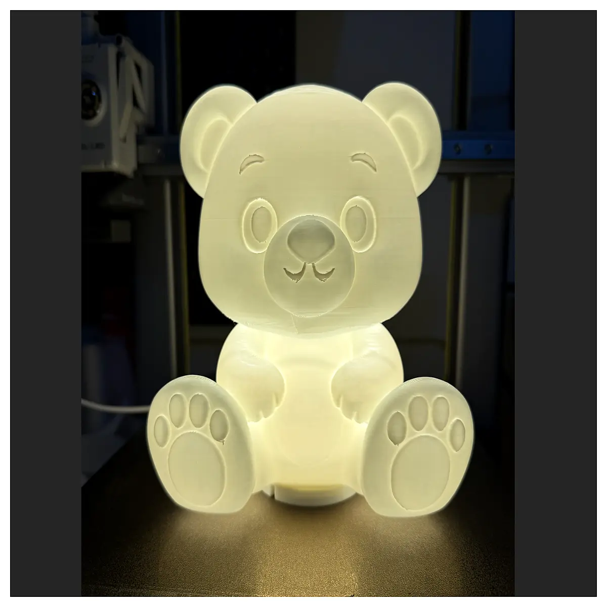Teddy Bear 001 Kids Bedroom Decor Creative Night Toy Gift Ambient Lighting