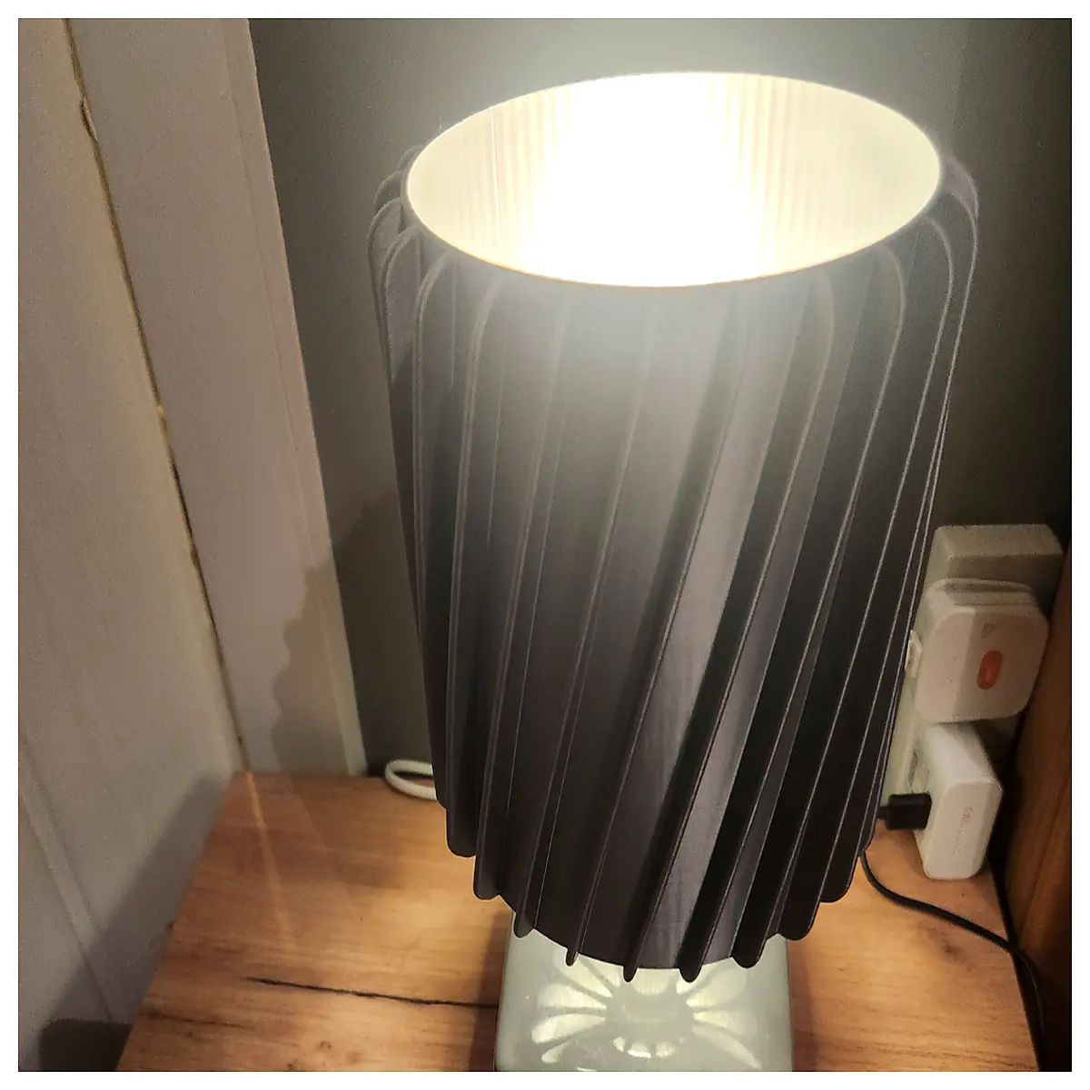 Bedside Shade Cover Bedroom Lighting Shade Decorative Shade Soft Shade Dimming Shade Modern Simple