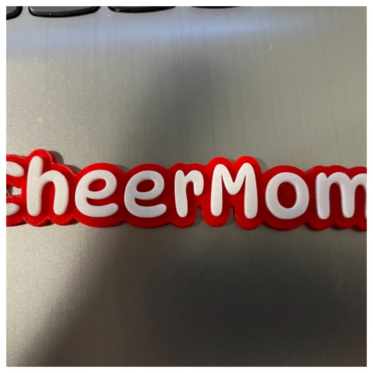 Cheerleading Mom Keychain Cheerleader Accessory Team Gift Decoration Squad Keychains Spirit Gear