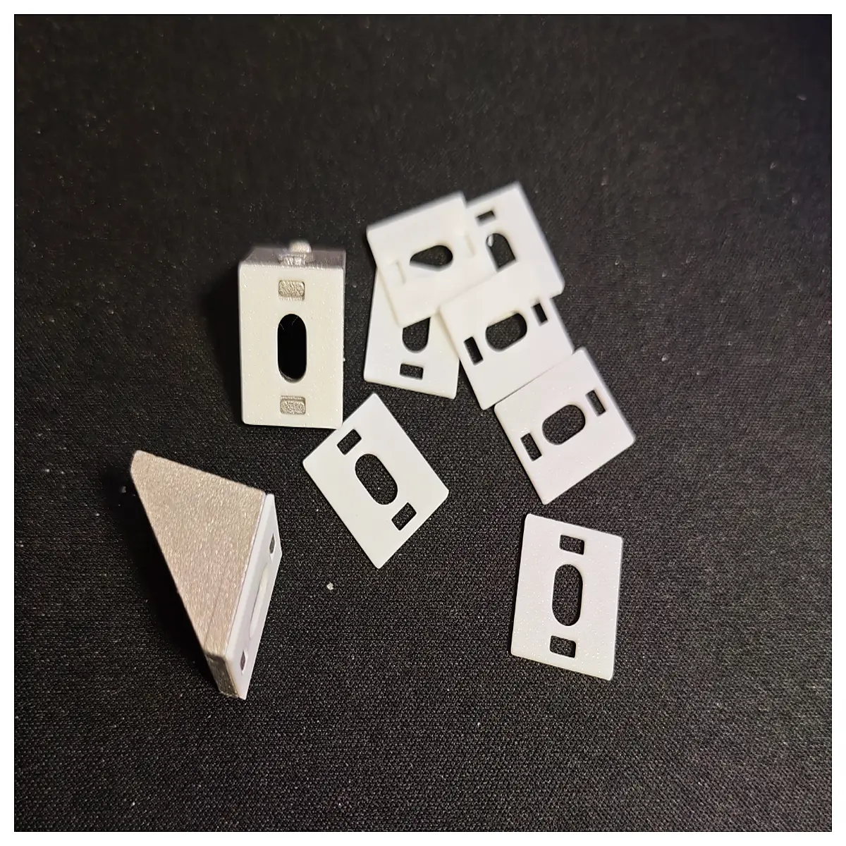 2020 Profile Connector Flange Wall Fixing Floor Connection Building Accessories Structural Component Parts