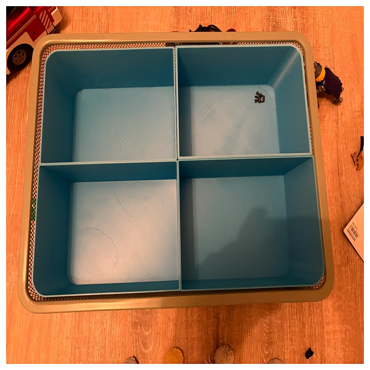 trofast plastic storage boxes with grid dividers for toys clothes organizing bins