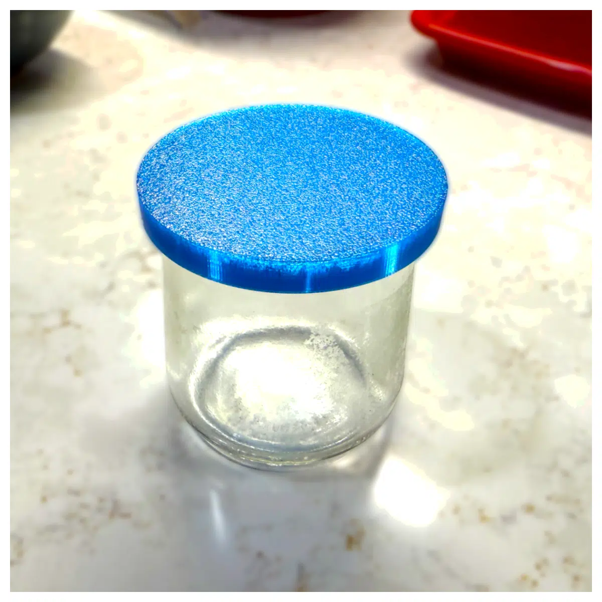 Yoplait Oui Yogurt Lid Replacement Seal Jar Mouth Protector Seal Cap Seal Component