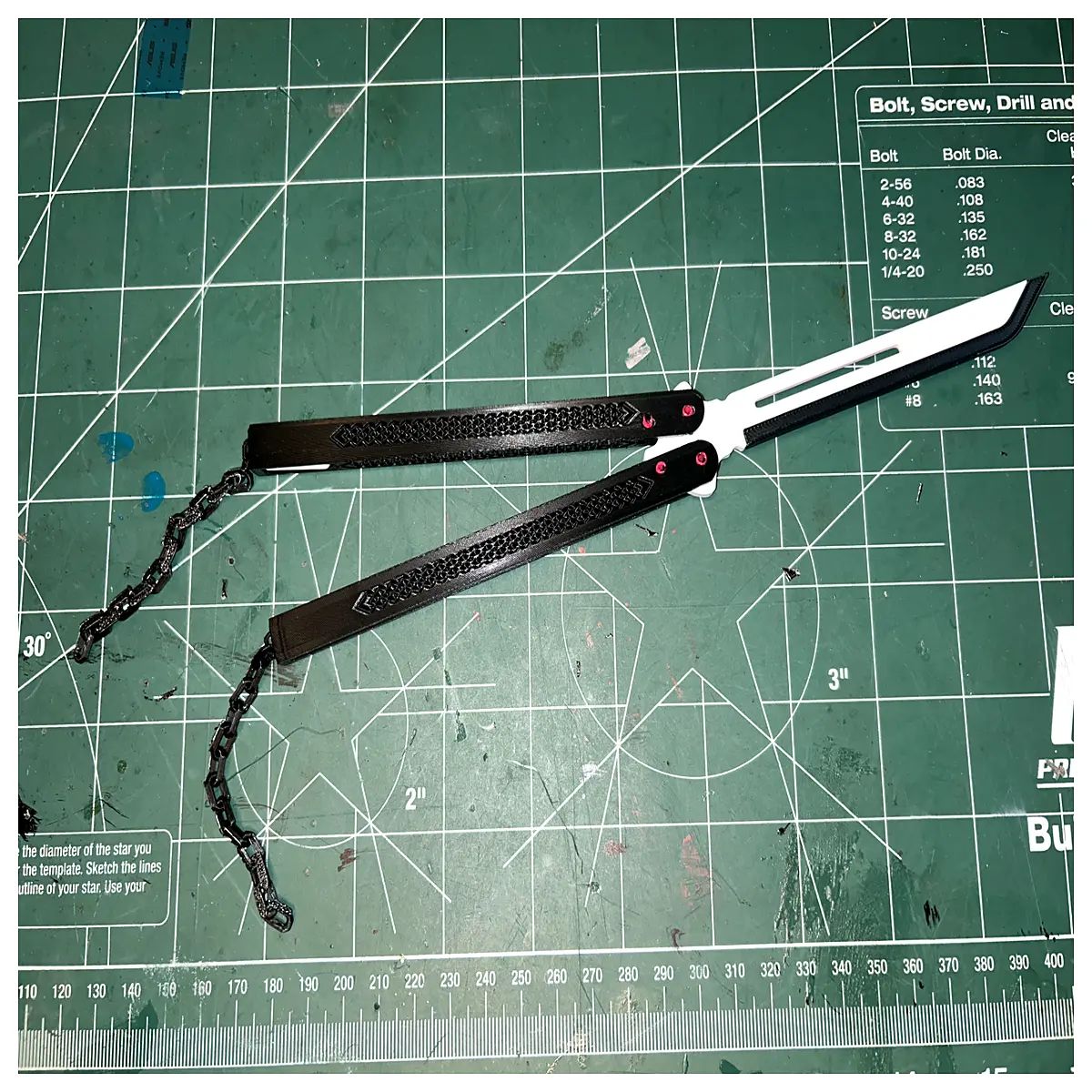 Trainer 3D Printed Training Simulation Accessory Martial Arts Practice Gear Roleplay