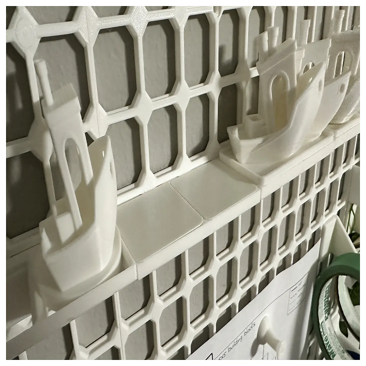 gridfinity magnetic shelf lids snap on covers for organized storage bins modular drawer inserts