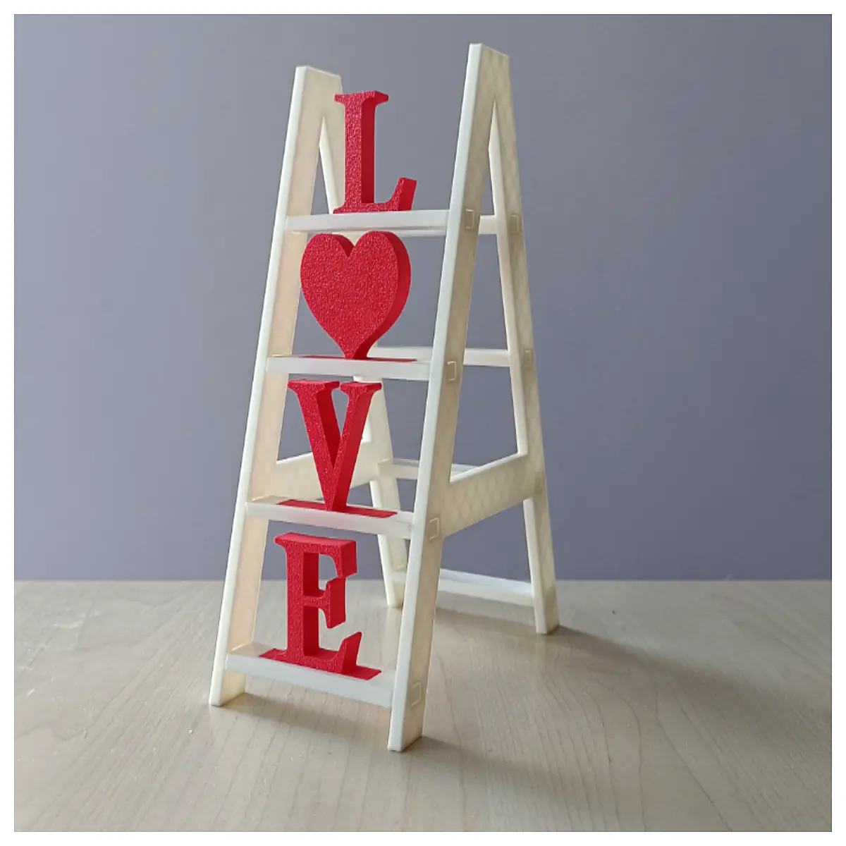 love staircase wall art canvas print romantic bedroom decor shaped steps couples anniversary
