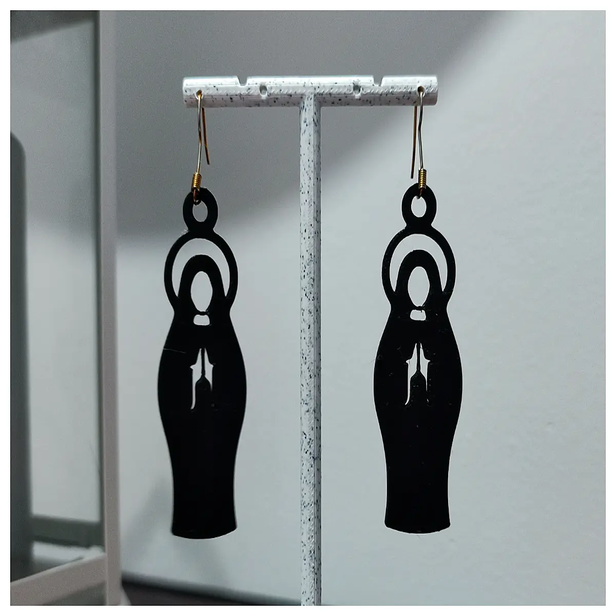 faith jewelry christian earrings for women religious gifts holy spirit cross studs catholic accessories