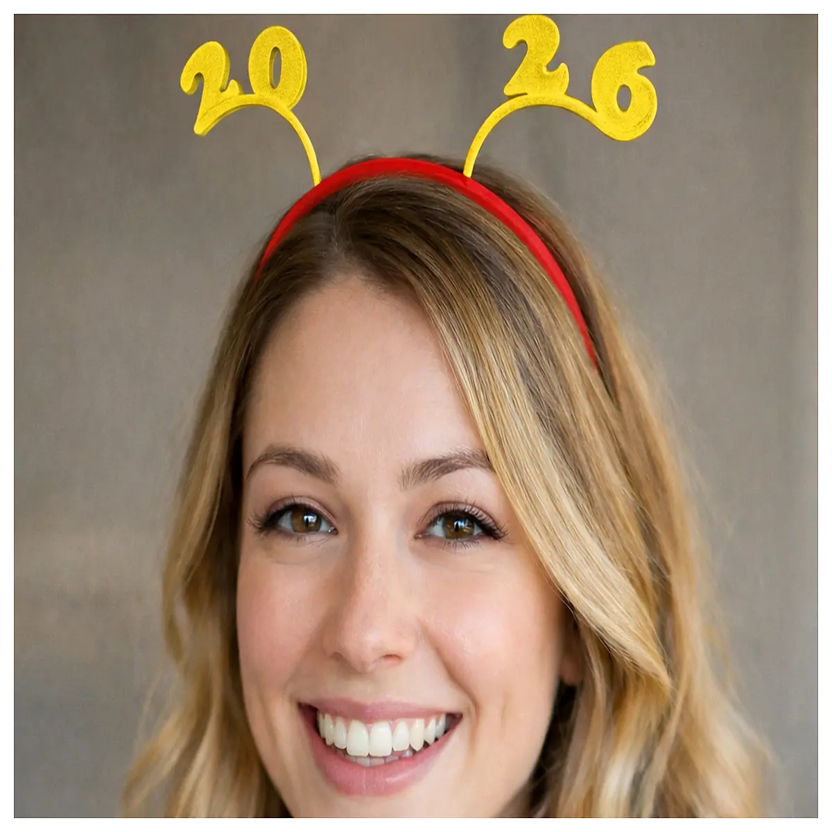 2026 Celebration Headband Girls Birthday Gift Party Decoration Kids Hair Accessory Festive Decoration