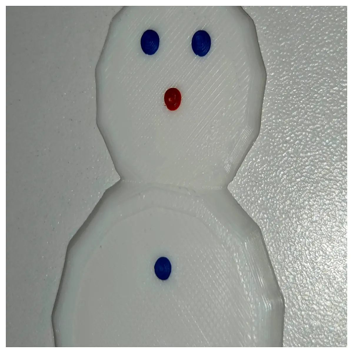 Snowman Ornament Holiday Decoration Christmas Gift Cute Figurine Festive Accessory Winter Decor
