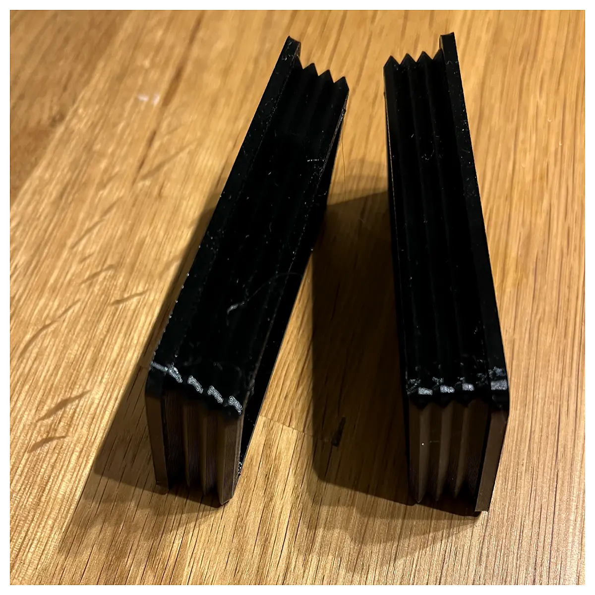 80x40x2mm Rectangular Tube End Cap Seal Cover Pipe Fitting Protection Cover Leak Proof Industrial Use