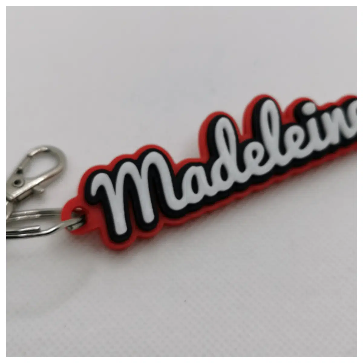 cute mini keychain for women girls small metal dog tag key ring accessory fashion bag charm pendant personalized name id holder best friend