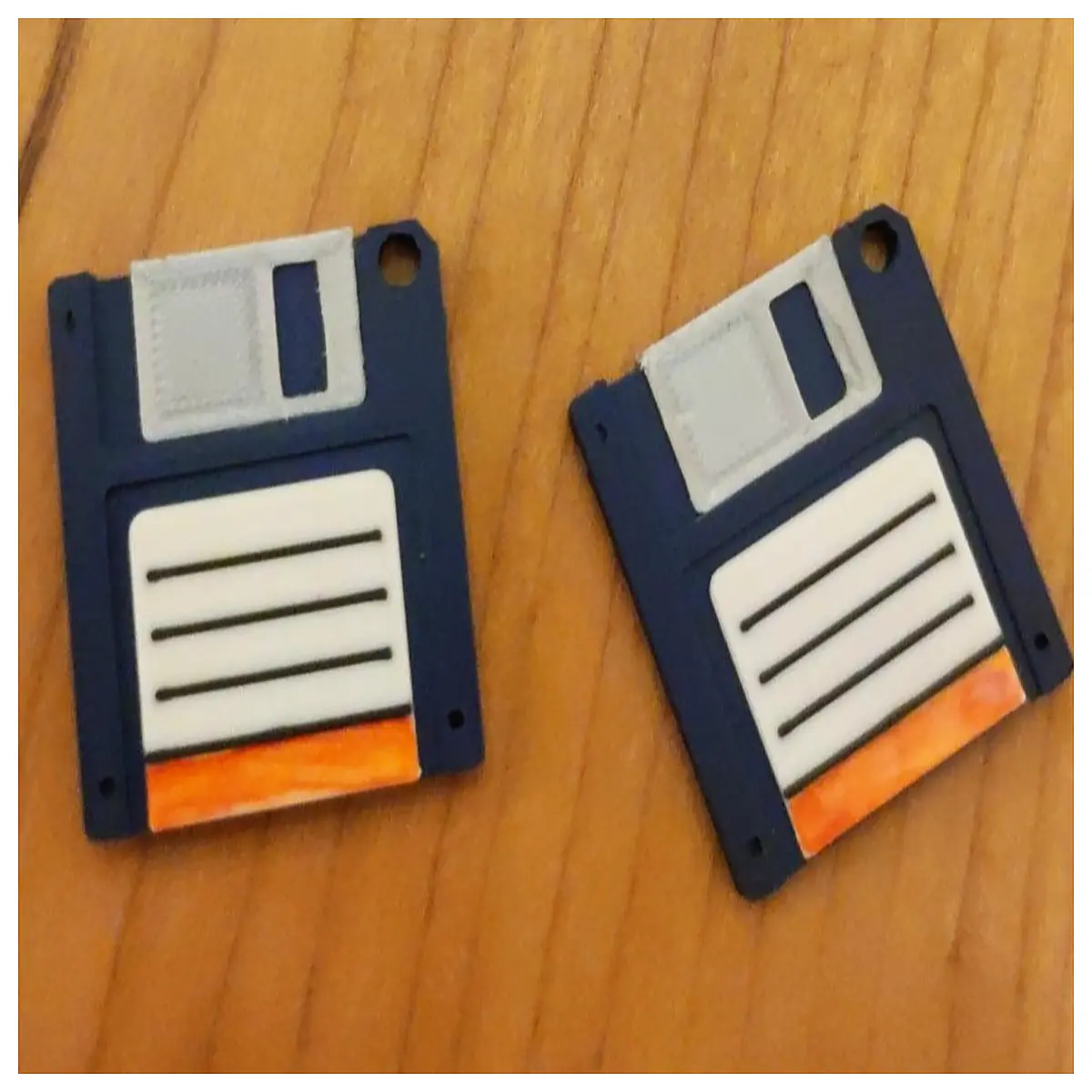 Soft Floppy Disc Earring 2mm Nozzle Decoration Mini Earring Girls Gift Trendy Earring Design