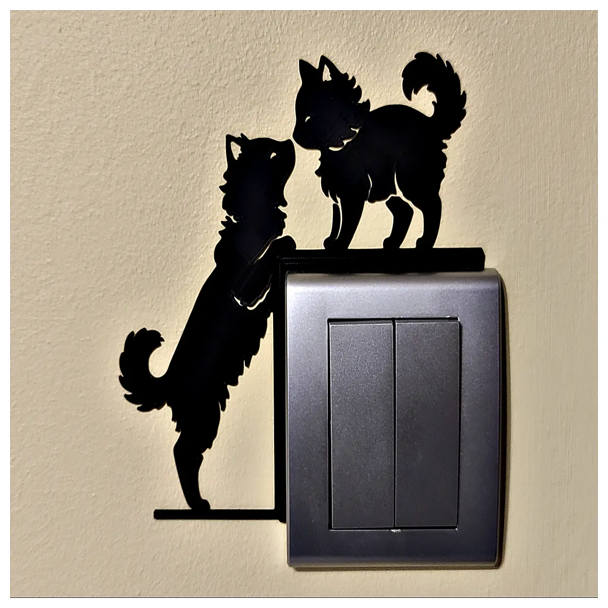 Cat Socket Decor Model 11 Creative Accessories Cat Shaped Switch Socket Indoor Decoration Home Lighting