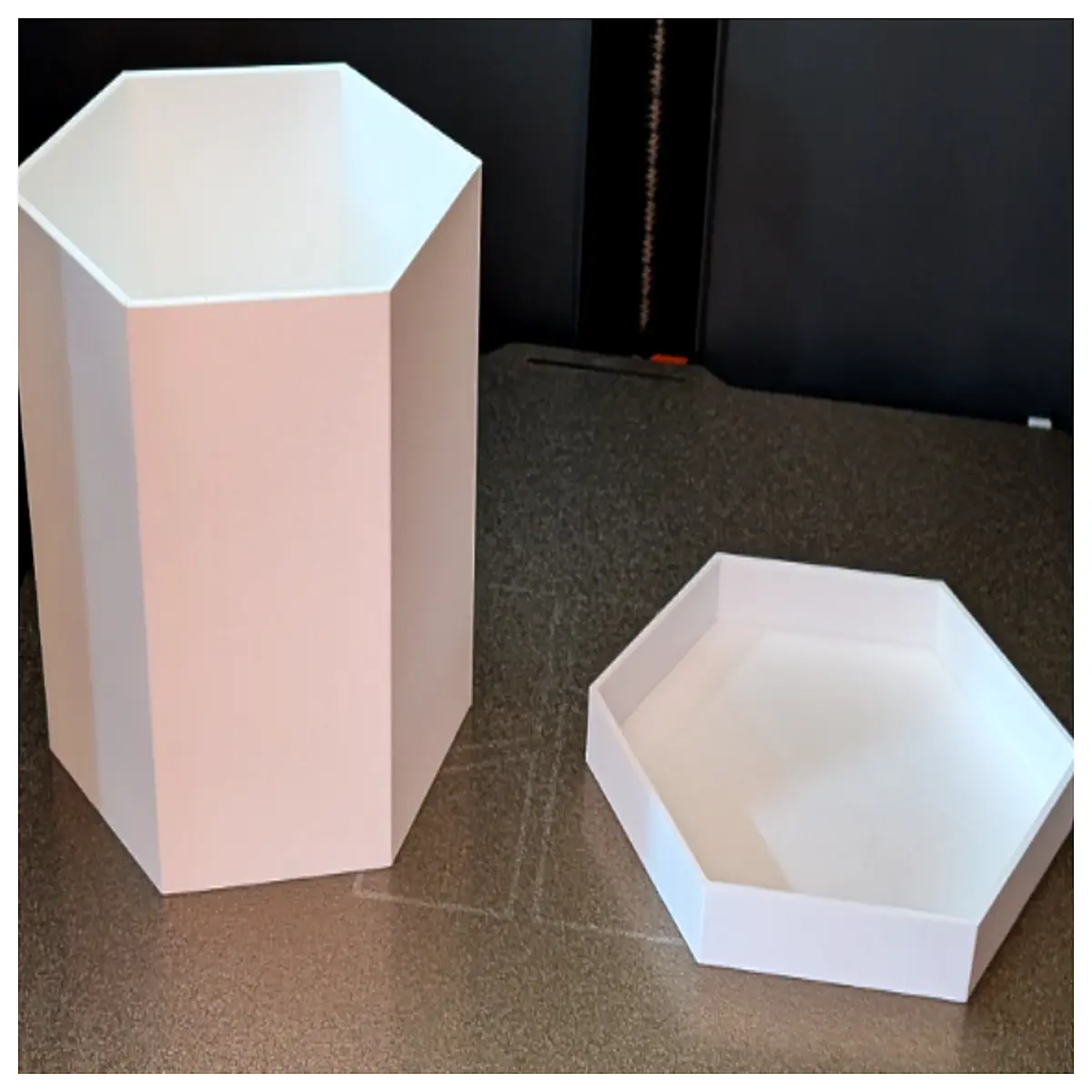Hexagonal Small Planter Decorative Garden Flower Pot Indoor Plant Holder Succulent Planter Creative Green Plant Pot