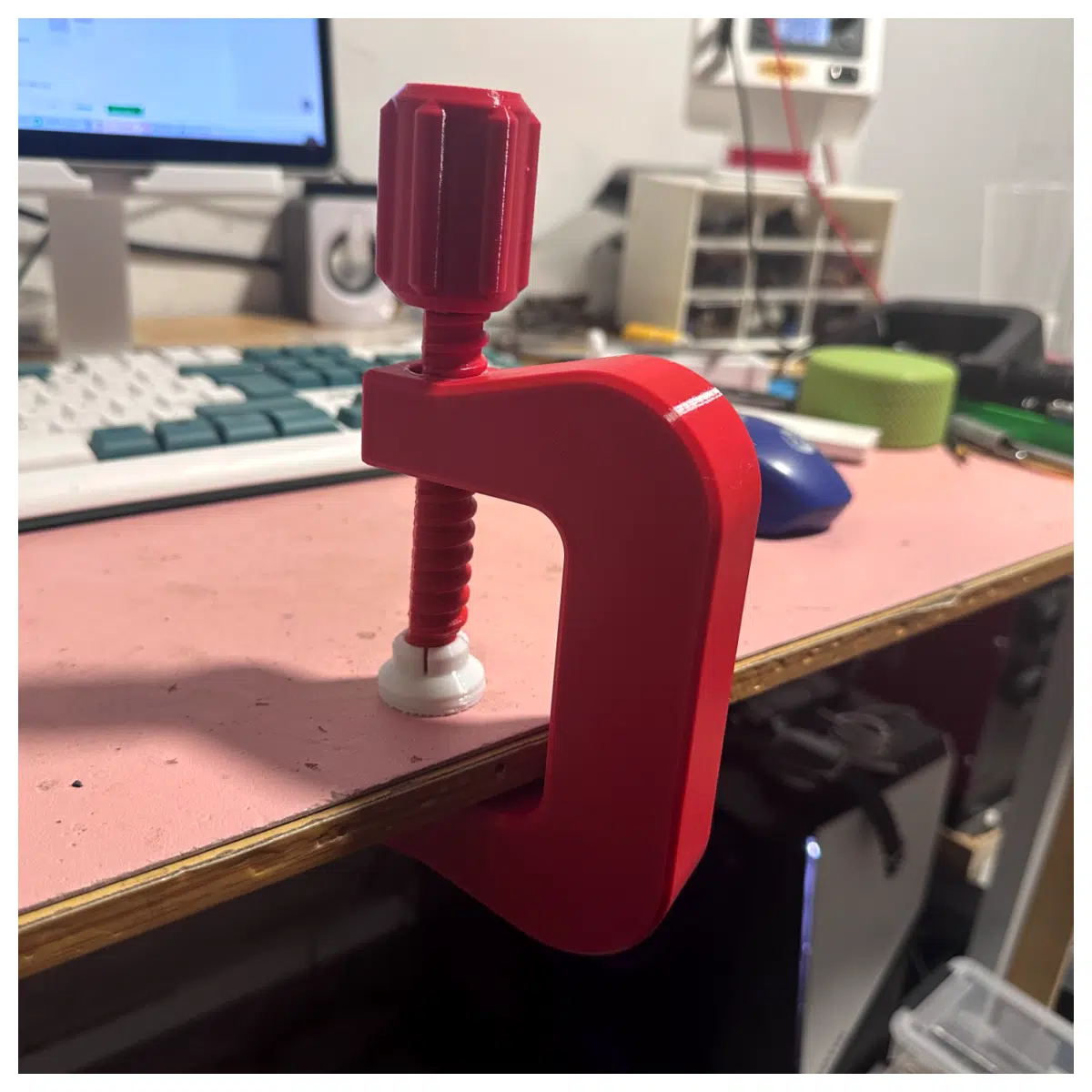 duty woodworking g clamp reinforced for printing resin holding grip