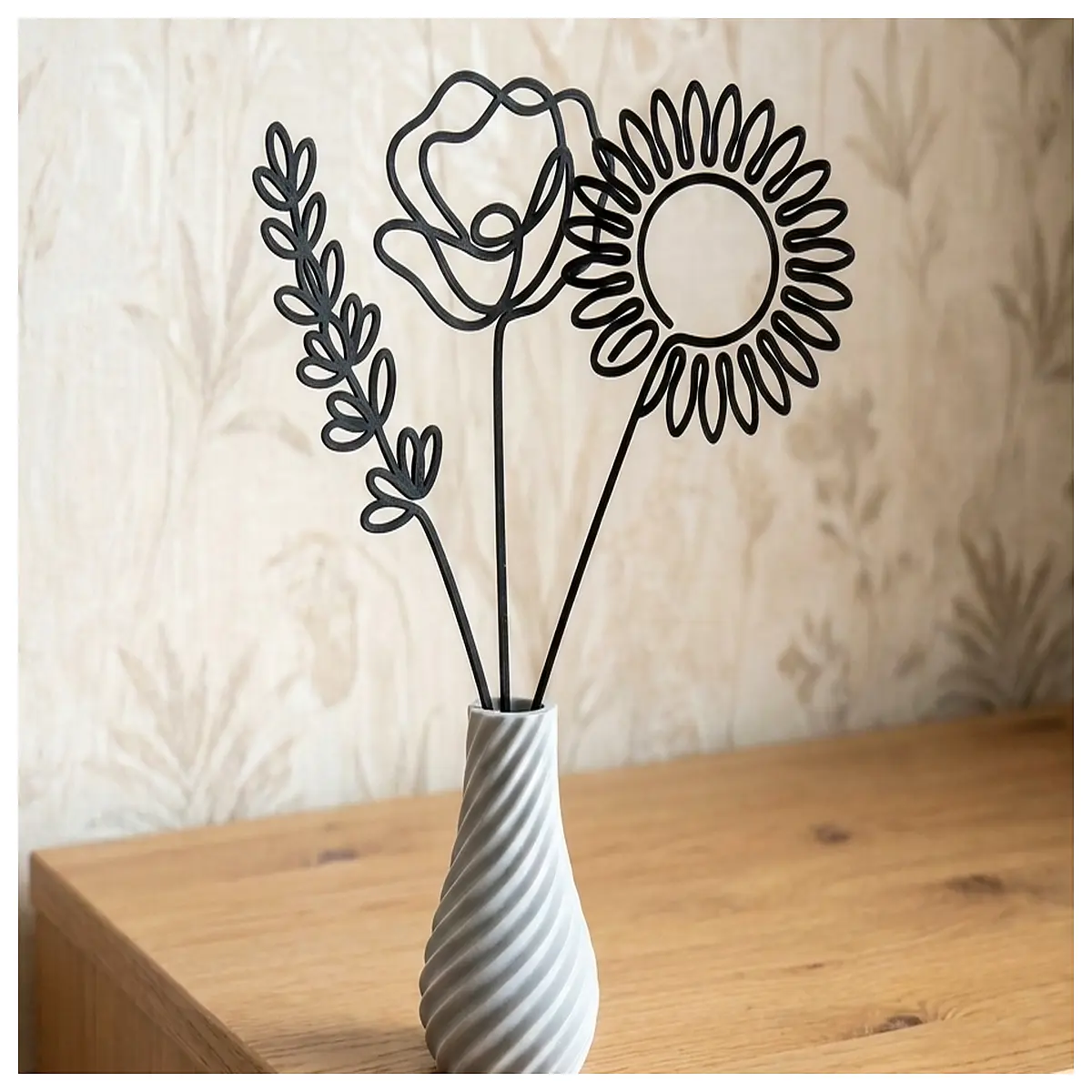 Minimalist Vase Decorations Floral Arrangement Accessories Simple Vase Decorations Modern Vase Ornament Creative Vase Accessories Vase Small Decoratio